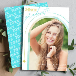 高モダン学院写真アーチ 案内状