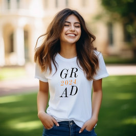 高モダン校スタイリッシュ卒業 Tシャツ