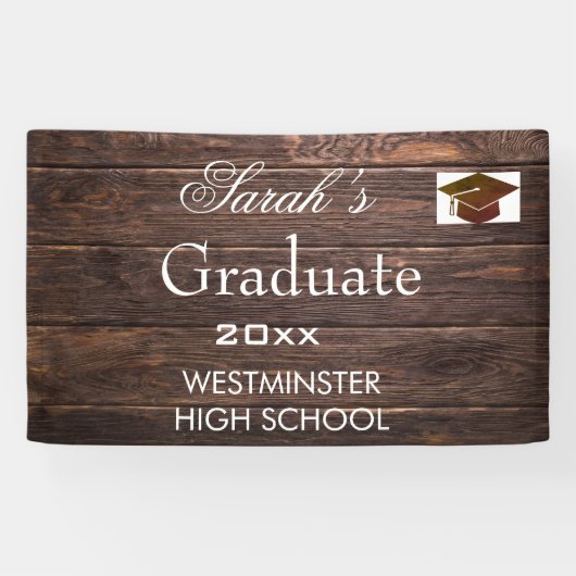 高モダン校素朴卒業 横断幕 (横)