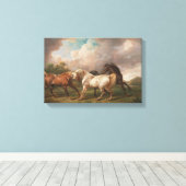 高モダン解像度絵画 キャンバスプリント (インサイチュ (ウッドフロア))