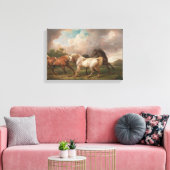 高モダン解像度絵画 キャンバスプリント (インサイチュ (リビング))