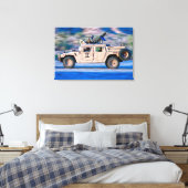 高モビリティ多目的輪車24x36 キャンバスプリント (インサイチュ (寝室))