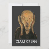 高ユーモアのある校又は大学懇親会招待状 招待状 (正面)