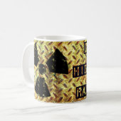 高レベル放射性廃棄物容器 –  コーヒーマグカップ (正面左)