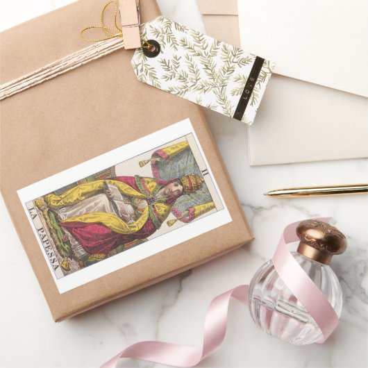 高ヴィンテージタロット 長方形シール (ギフト)