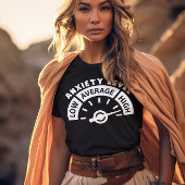 高不安レベル精神衛生認識度 Tシャツ