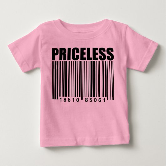 高価でない ベビーTシャツ (正面)