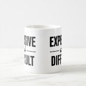 高価で難しい コーヒーマグカップ (中央)