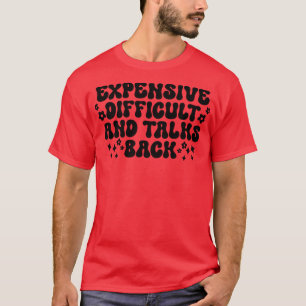 高価で難しく話し合う Tシャツ