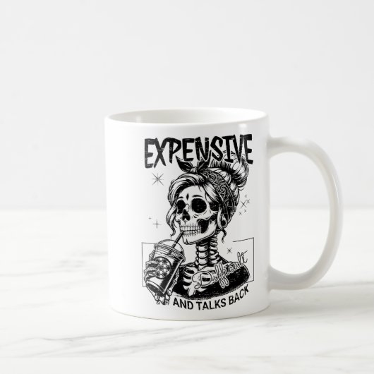 高価で難しく、母親の日を話し合う コーヒーマグカップ (右)