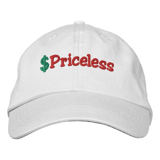 高価な刺繍帽子 刺繍入りキャップ (正面)