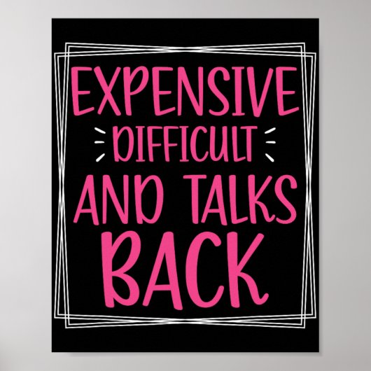 高価な困難と話し戻る母親の日ママ ポスター (正面)