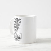 高価な困難と話し戻る母親の日Ske コーヒーマグカップ (正面左)