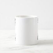 高価な困難と話し戻る母親の日Ske コーヒーマグカップ (中央)