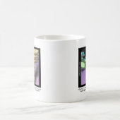 高価な天国への階段がおかしい コーヒーマグカップ (中央)