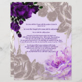 高価な香水紙の文パーソナライズされた書 (正面/裏面)