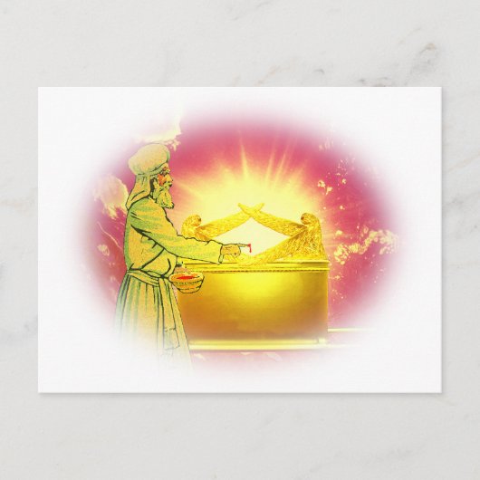 高僧が血を塗る ポストカード (正面)