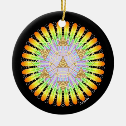 高共鳴出現 セラミックオーナメント (正面)