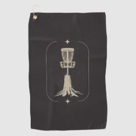 高円板ゴルフバスケットディスクタオル ゴルフタオル