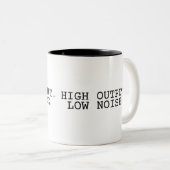 高出力 低騒音 ミニマリスト ツートーンマグカップ (正面右)