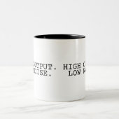 高出力 低騒音 ミニマリスト ツートーンマグカップ (中央)