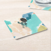 高分子III スクエアペーパーコースター (アングル)