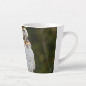 高加原を笑って膨らませた カフェラテマグ (右)