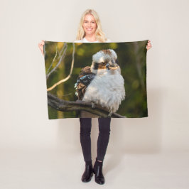 高加原を笑って膨らませた フリースブランケット