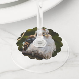 高加原を笑って膨らませた ワイングラスタグ