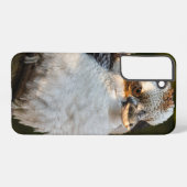 高加原を笑って膨らませた SAMSUNG GALAXYケース (裏面横)