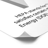 高効率微粒子空気濾過システム ポスター (角)