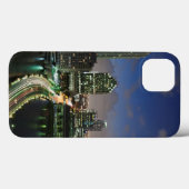 高台からの都市スカイライン Case-Mate iPhoneケース (裏面 (横))