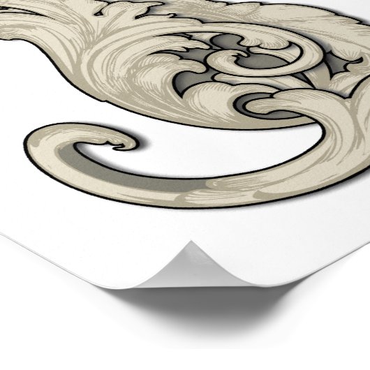 高名ネコ ポスター (角)