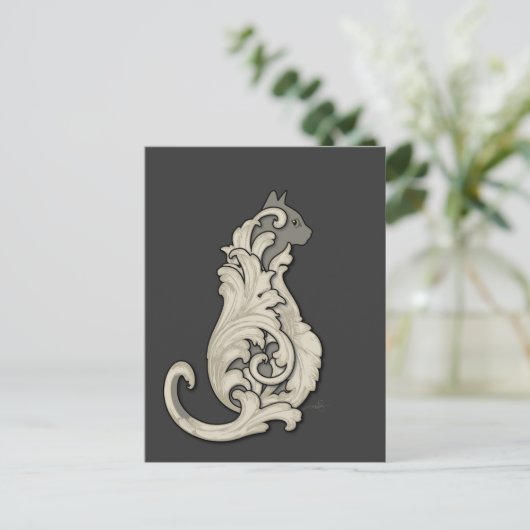 高名ネコ ポストカード (スタンド正面)