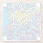 高周波ガラスコースター ガラスコースター (裏面)