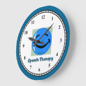 高周波音声セラピー ラージ壁時計 (傾斜)