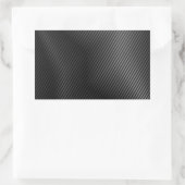 高品位の銀金属 長方形シール (バッグ)