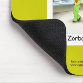 高品質おもしろいマウスパッド上のコンピュータギーク漫画 マウスパッド (コーナー)