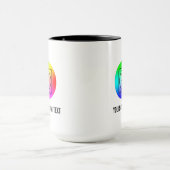 高品質なオーダーメイド15ozマグカップ マグカップ (中央)