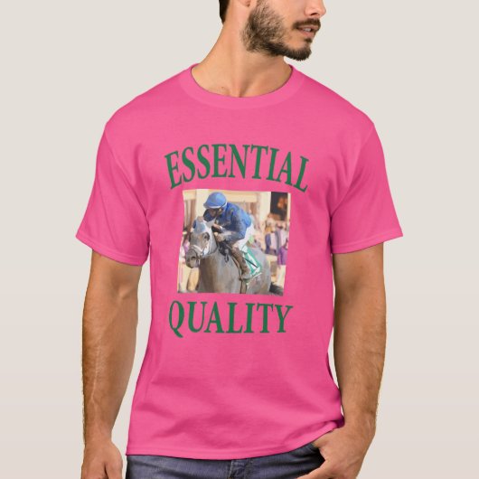 高品質な競馬 Tシャツ (正面)