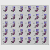 高品質な芸者画ギフトラッピング(名入れ可) ラッピングペーパー (フラット)