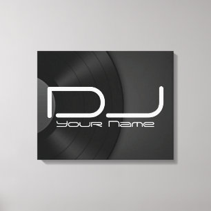 高品質なDJのキャンバス キャンバスプリント