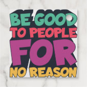 高品質のホイル フェイバータグ (裏面)