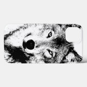 高品質のユニークウルフアートワーク Case-Mate iPhoneケース (裏面 (横))