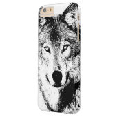 高品質のユニークウルフアートワーク Case-Mate iPhoneケース (裏面左)