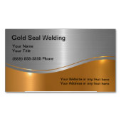 高品質の溶接名刺マグネット マグネット名刺 (正面)