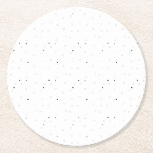 高品質の紙コースターであなたのブランドを高めろ ラウンドペーパーコースター (正面)