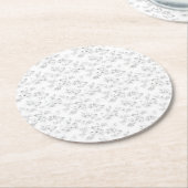 高品質の紙コースターであなたのブランドを高めろ ラウンドペーパーコースター (アングル)