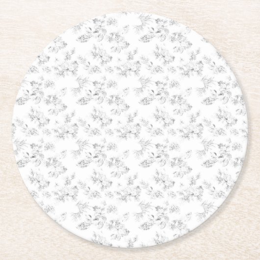 高品質の紙コースターであなたのブランドを高めろ ラウンドペーパーコースター (正面)