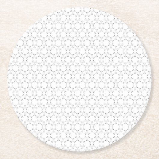 高品質の紙コースターであなたのブランドを高めろ ラウンドペーパーコースター (正面)